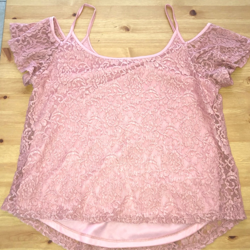 Pink Discreet blouse